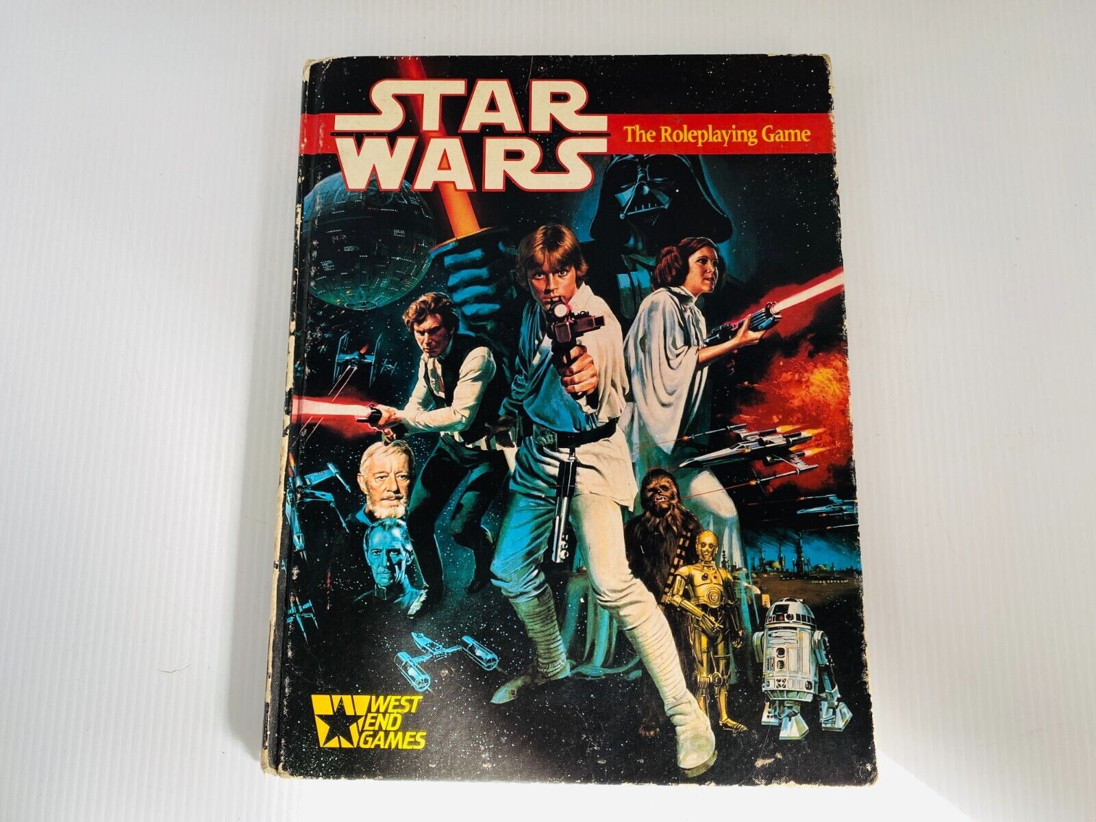 BOOK Star Wars The Roleplaying Game Book West End Games 1987 First Printing