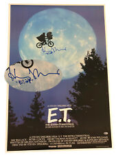HENRY THOMAS SIGNED AUTO ET FULL SIZE MOVIE POSTER BECKETT BAS COA 6 picture