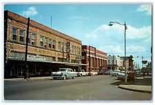 1963 Downtown Business District Corinth Mississippi MS Unposted Antique Postcard picture