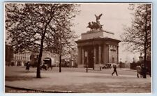 RPPC LONDON Hyde Park Corner ENGLAND UK Postcard picture