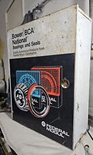 Vintage Bower National Bearings And Seals Metal Cabinet picture