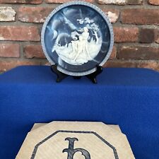 The Voyage of Ulysses The Isle of Circe - Incolay Cameo Collector Plate BLUE picture