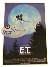 HENRY THOMAS SIGNED AUTO ET FULL SIZE MOVIE POSTER BECKETT BAS COA 10 picture