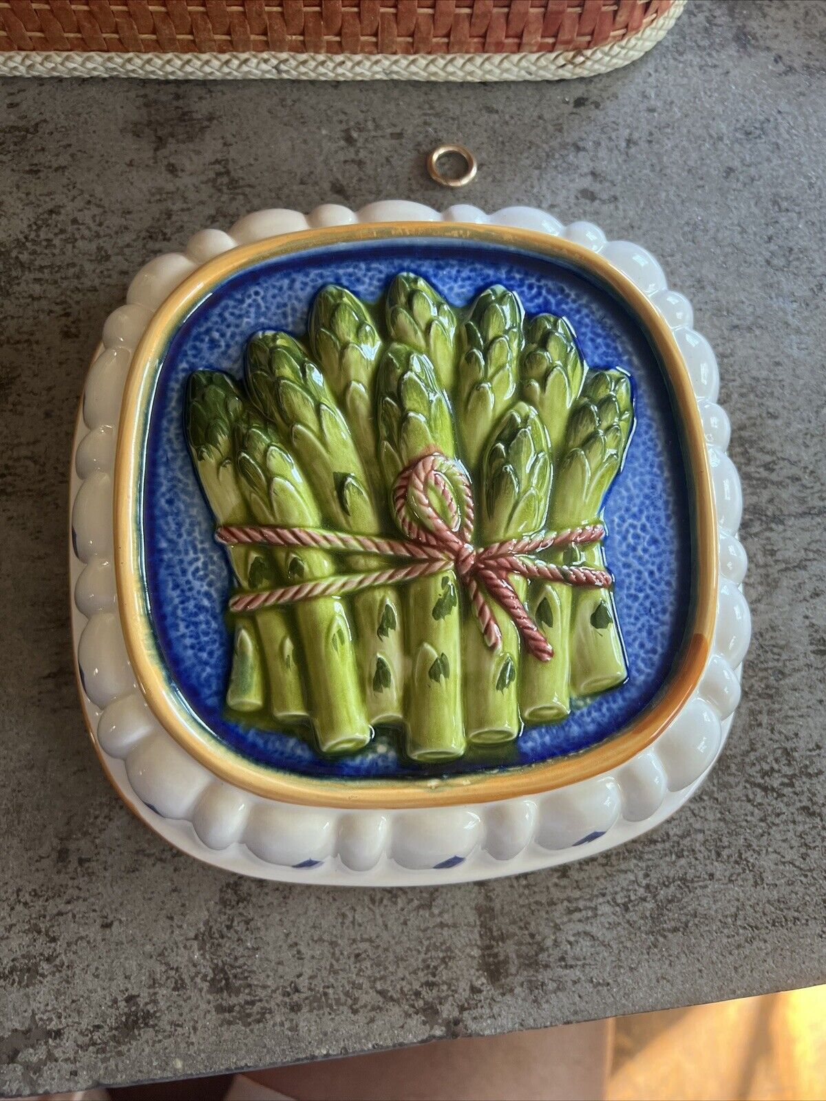 Gailstyn-Sutton Towle Japan Hand Painted Ceramic Mold - Asparagus