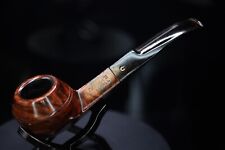 The Guildhall Smooth Bent Bulldog (409)  Comoy's Estate Pipe ENGLAnd Double Ring picture