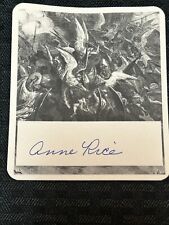 Anne Rice Signed Autograph Bookplate Interview with a Vampire Author picture