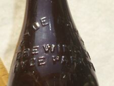 Brown embossed glass Hyde Park Brewing Co. Hyde Park, Pa. Beer Bottle. 12 oz. ? picture