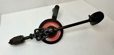Vintage 1930's Mohawk Shelburne USA Hand Crank Breast Drill 2 Speed Antique picture