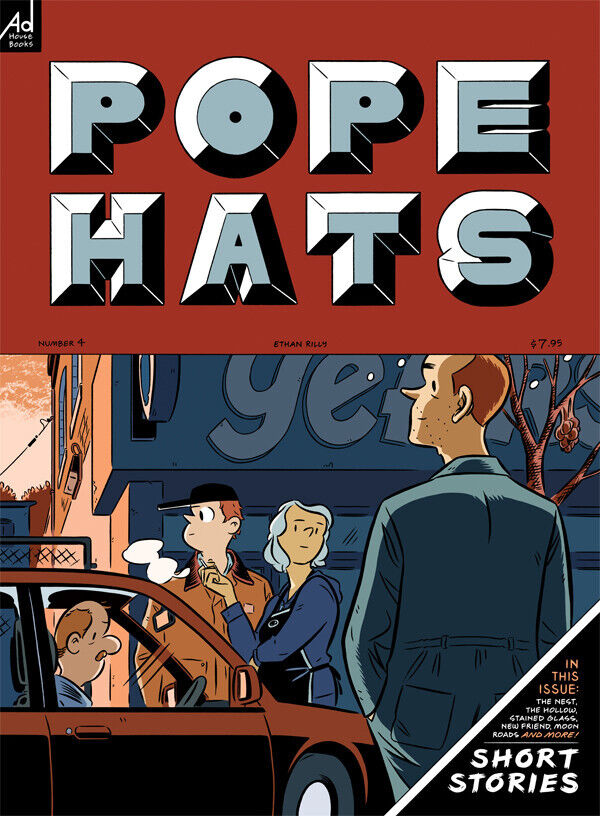 Pope Hats #4 Ethan Rilly AdHouse OOP