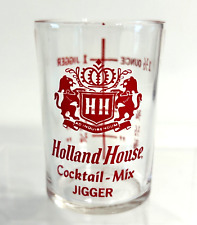 Vintage Holland House Cocktail Mix Jigger Shot Glass Barware       S2 picture