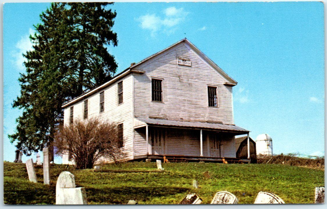 The Old Church Located Between Burlington and West Burlington, Pennsylvania