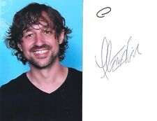 Thomas Ian Nicholas  hand  Signed Autograph on card + photo American pie. picture