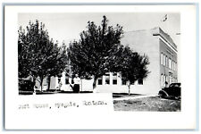 Ryegate Montana MT Postcard Court House c1950's Vintage Unposted RPPC Photo picture