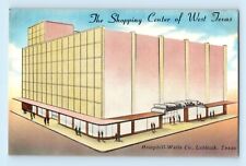 Hemphill-Wells Co Lubbock Texas The Shopping Center of West Texas Postcard C2 picture