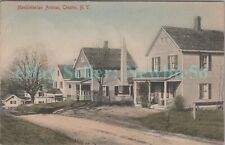 Chester NY - HOUSES ON HAMBLETONIAN AVENUE - Postcard Orange County picture