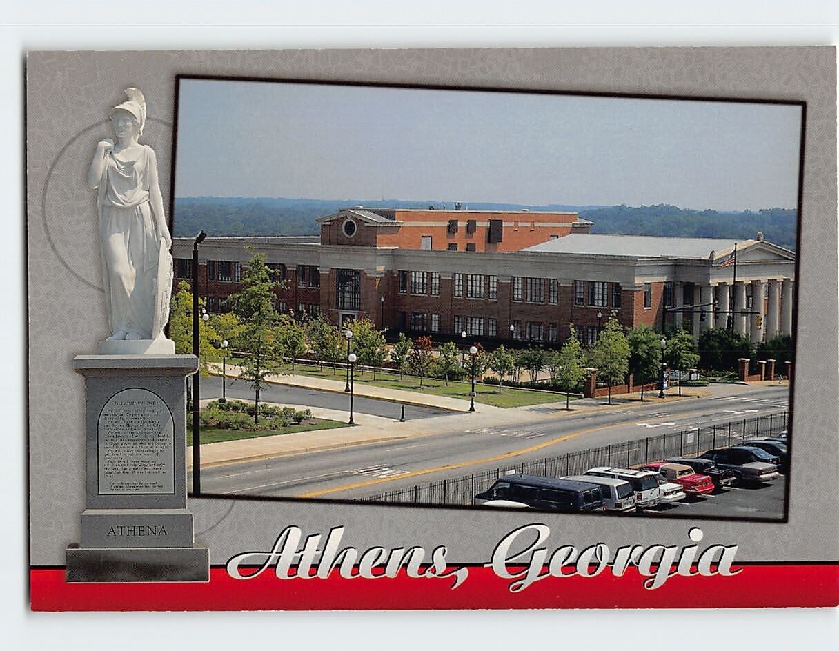 Postcard The Classic Center Athens Georgia USA