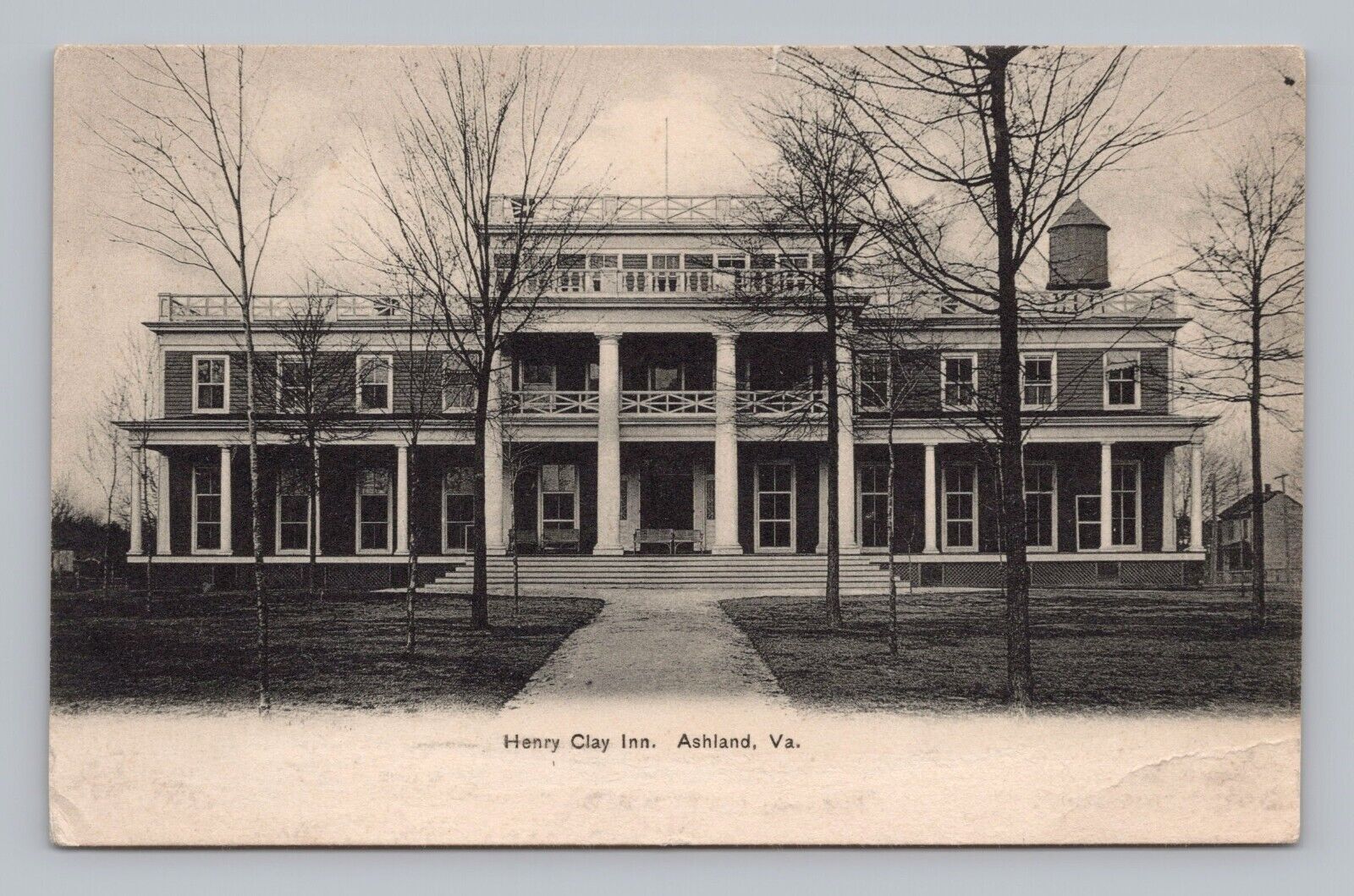 Postcard UDB Henry Clay Inn Ashland Virginia c1906 Excelsior Card