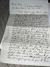 1856 Lawsuit Statement: Elnathan Knapp v Hooker Addison County Vermont Genealogy picture