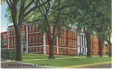 Bellows Free Academy St. Albans VT Linen Postcard Not Posted-46b picture