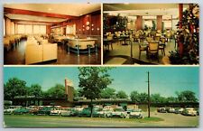 Bloomfield Falls Michigan~Teds Drive In Restaurant~Multiview~1964 Postcard picture