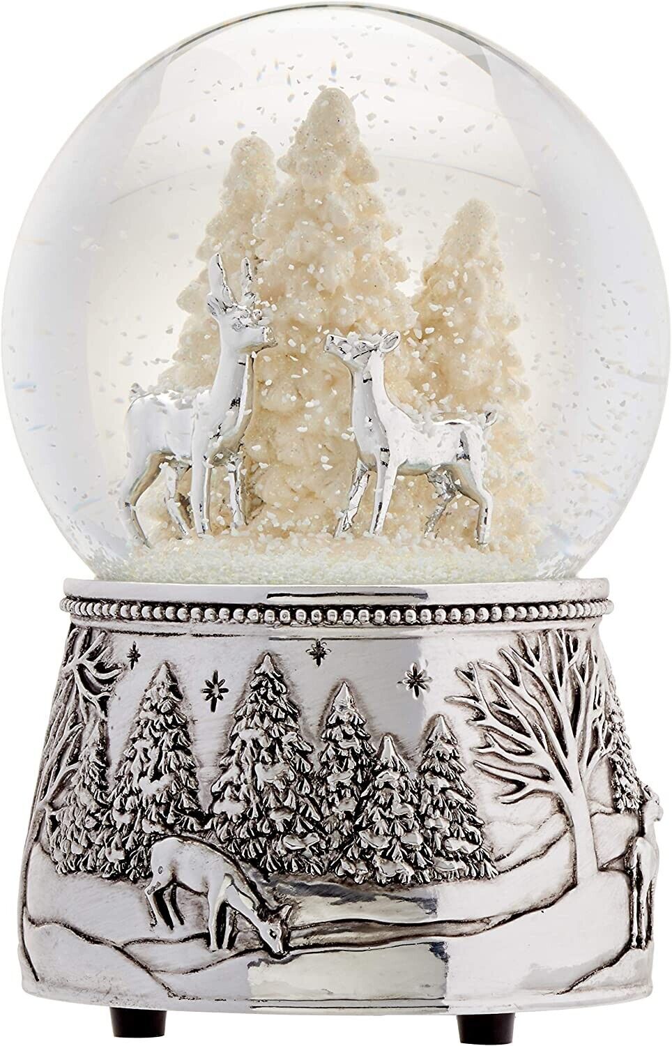 Reed and Barton North Pole Bound Christmas Snowglobe 867074 New