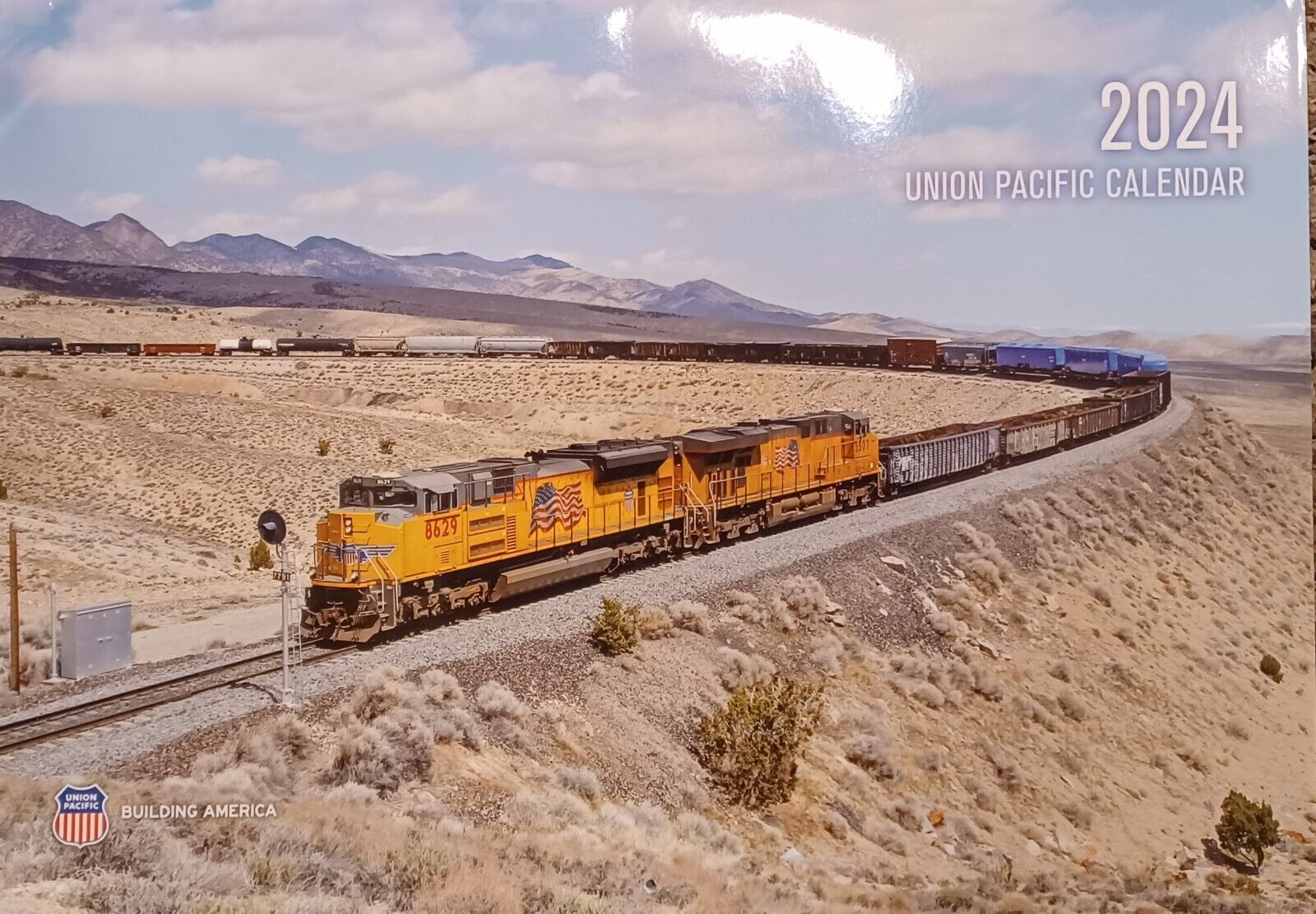 2024 Union Pacific Calendar, full color photos, NEW for Sale Virtual