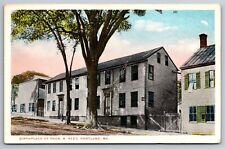 Birthplace Of Thomas B Reed Portland ME C1910's Postcard P10 picture