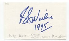 Rudy Wiebe Signed 3x5 Index Card Autographed Signature Author Writer picture