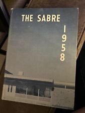 VINTAGE 1958 ESSEX JUNCTION VERMONT THE SABRE YEARBOOK picture