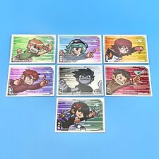 Limited Run Scott Pilgrim Vs The World The Game Trading Card Set Silver #207-213 picture