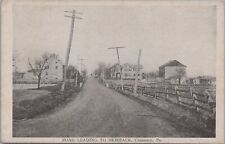 Postcard Road Leading to Skippack Creamery PA picture