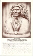 North Dakota Native Americana / Indian Postcard 