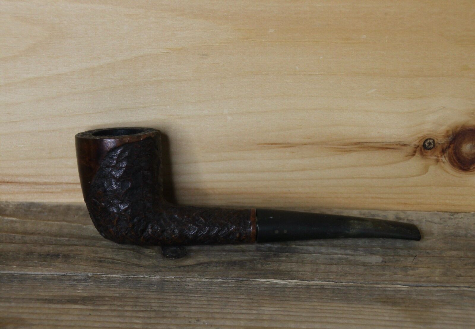 Vintage 2 Dot Brigham Canada Tobacco Estate Pipe - Used Condition