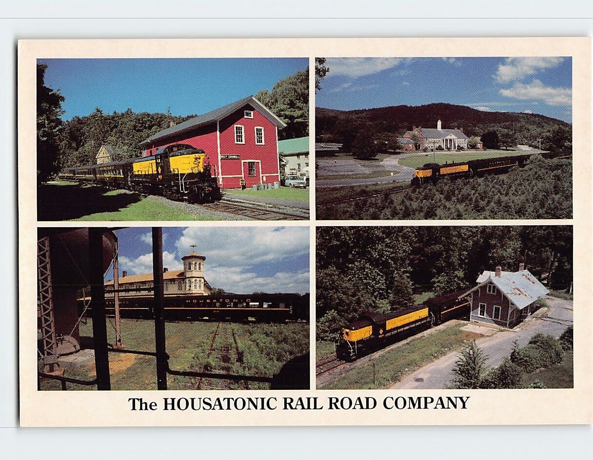 Postcard The Housatonic Railroad Company Canaan Connecticut USA