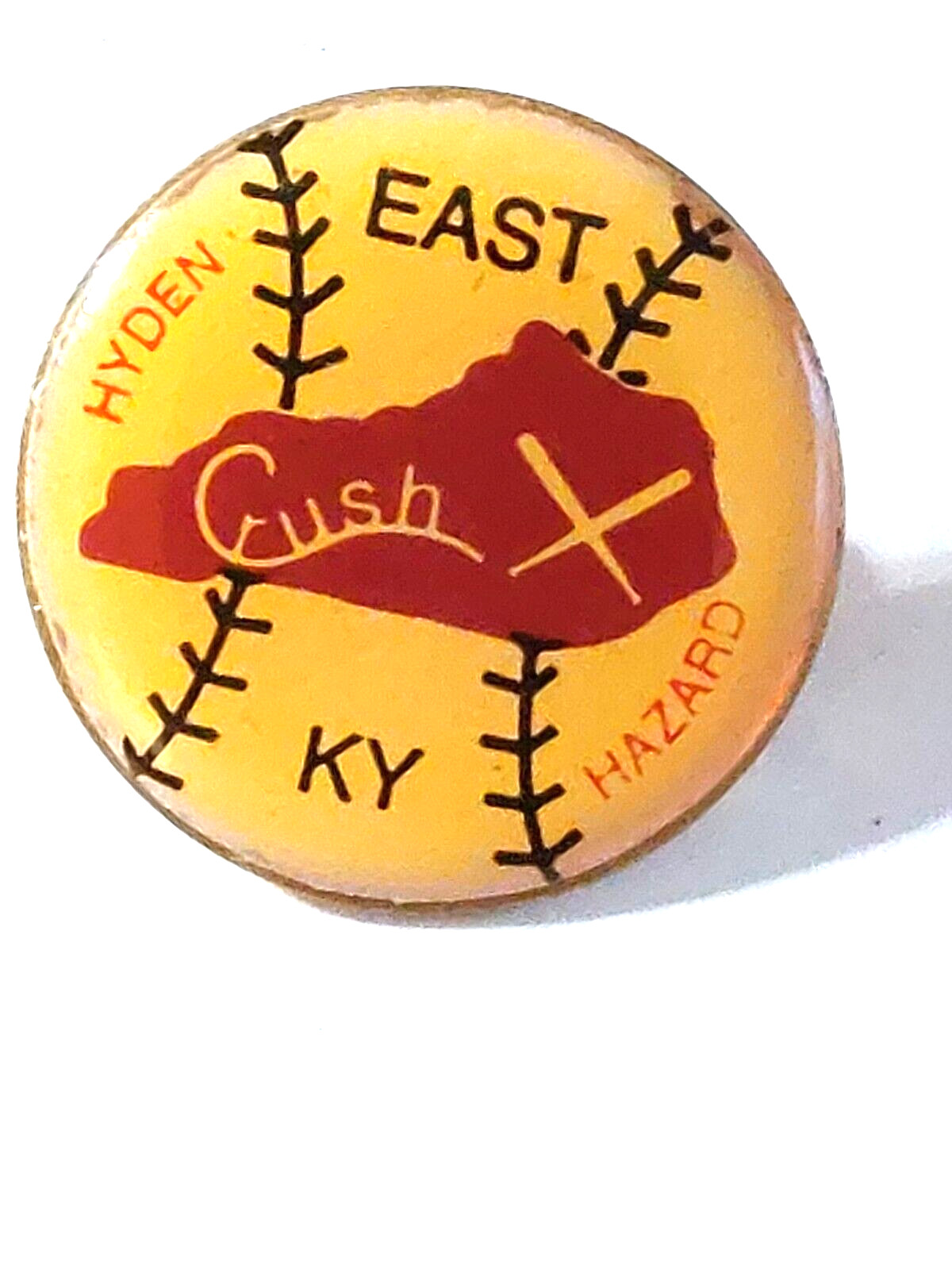 Girls Softball East Kentucky Crush Hyden vs. Hazard Lapel Pin