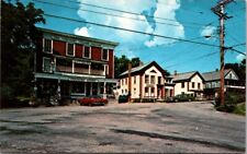 Postcard Vermont Danby Village Square Country Store Ice Cream Parlor 1970s VT picture