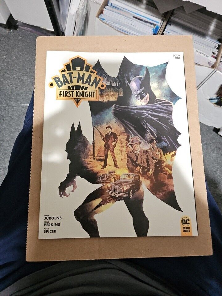 The Bat-Man: First Knight #1 main cover 1A Black Label magazine 2024 NM