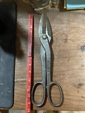 Vintage J WISS Sheet Metal Sheers Tin Snips Cutter No 18 13.5” Newark USA picture