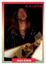 1991 Brockum Rock Cards #188 Dana Strum SLAUGHTER picture