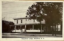 Westfield New York Greystone Lodge Vintage Photo Postcard c1920 picture