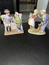 Lot Of 2 Norman Rockwell Figurines Beguiling Buttercup, The Rivals picture