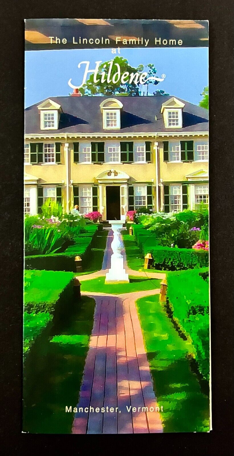 2000s Lincoln Family Home Hildene Manchester Vermont Travel Brochure Poster