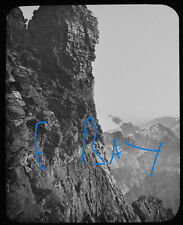 THE MOSELEY PLATTE THE MATTERHORN SWITZERLAND C1890 Magic Lantern Slide PHOTO picture