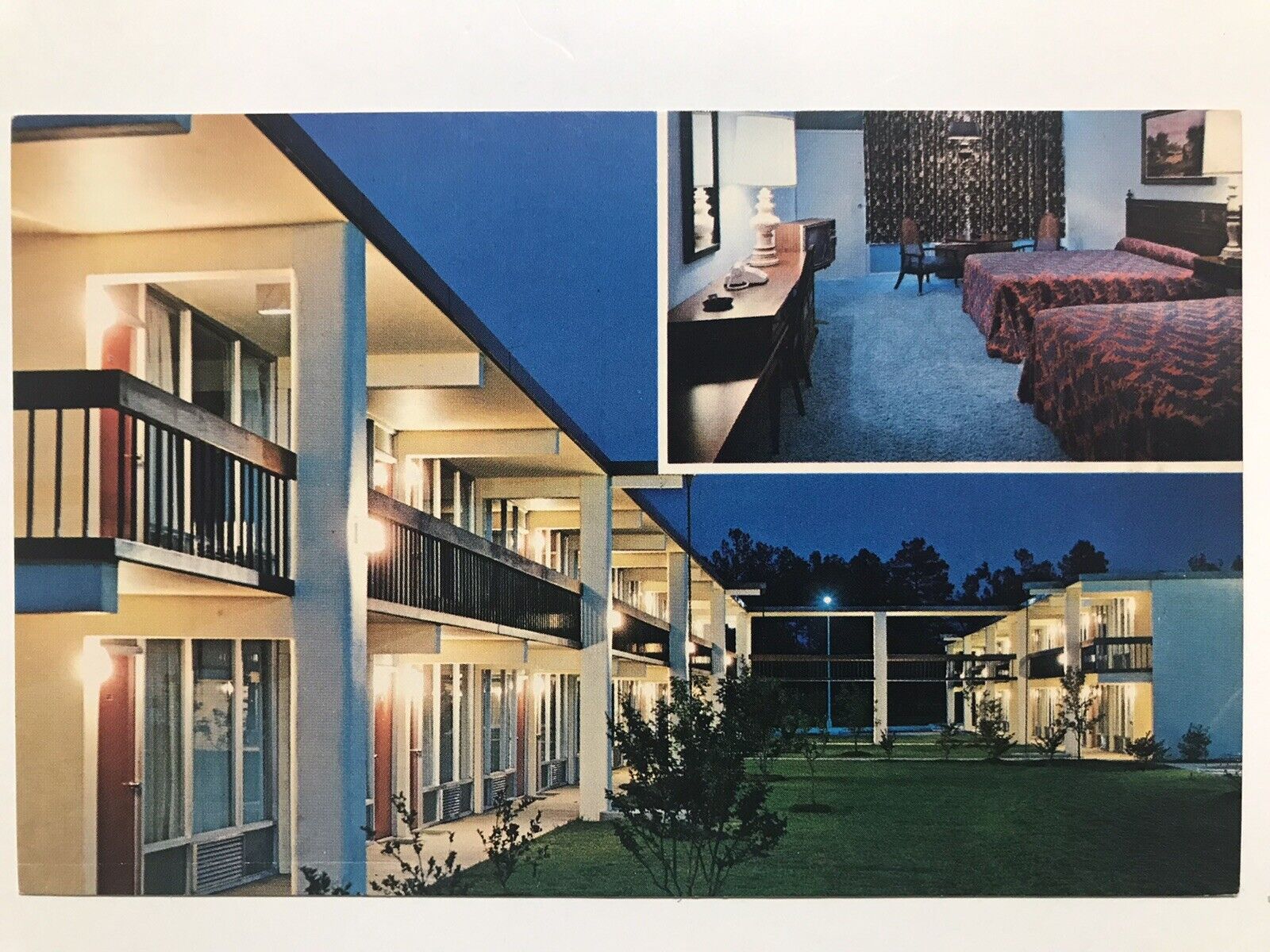 1954 Quality Inn Florence South Carolina Postcard