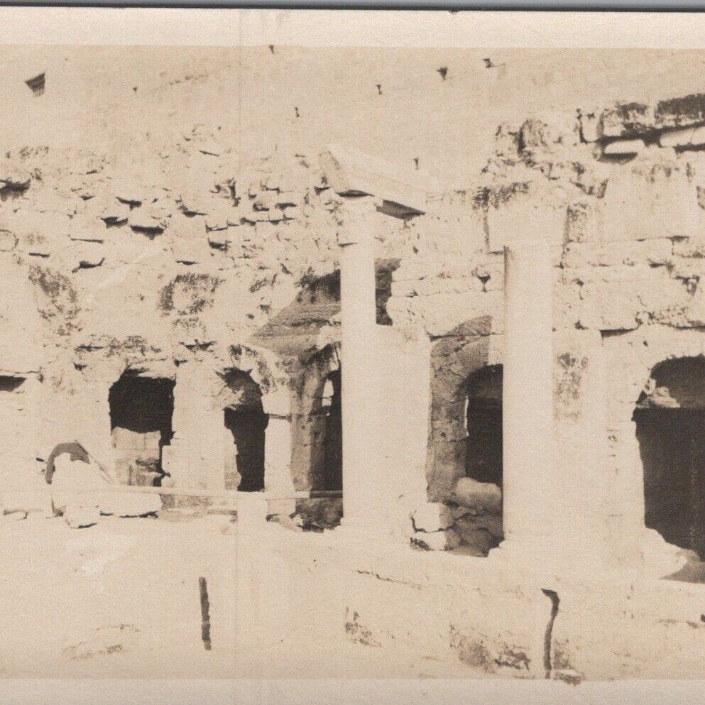 1900s RPPC Fountain Cistern Corinth Corinthia Peloponnese Greece Postcard