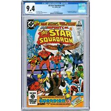 All-Star Squadron #25 1983 DC CGC 9.4 1st Infinity Inc. & Letter - Sheldon Mayer picture