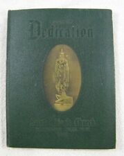 1961 BOOK OF DEDICATION SAINT AIDAN'S CHURCH WILLISTON PARK N.Y. picture