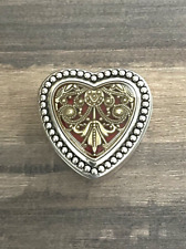 Brighton Devotion Heart Song Trinket Box , Listen To The Messages Your Heart… picture
