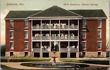 Postcard Girl's Dormitory at Goshen College in Goshen, Indiana~719 picture