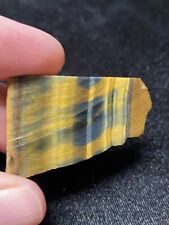 TIGER'S EYE beautiful polished slab SOUTH AFRICA Rocks Minerals picture